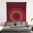 thumbnail image 2 of Gojian Handmade Indian hippie Bohemian Psychedelic Peacock Mandala Wall hanging College Dorm Beach Throws Table Cloth Bedding Tapestry, 2 of 6