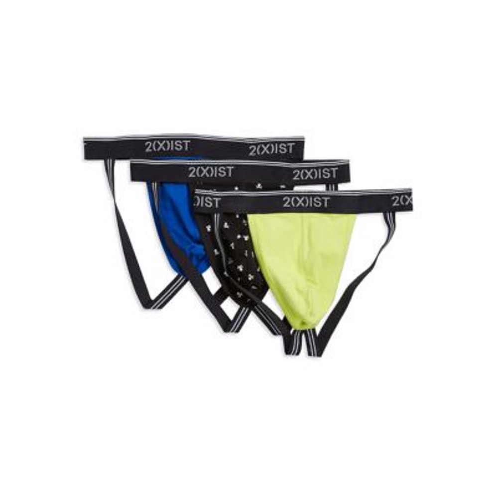 2(X)IST 2(x)ist Stretch Jock Straps 3Pack