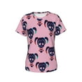 thumbnail image 5 of Harley Quinn Symbol Women's T Shirts Round Neck Short-Sleeve Soft T-Shirt Summer Casual Tee Tops 3D Printing Tee Shirt, 5 of 6