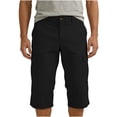 thumbnail image 5 of Tauxra Men's Casual Work Capris, Elastic Waist Drawstring Capri Pants with Side Pockets, Lightweight Breathable Joggers, 5 of 9