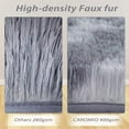 thumbnail image 3 of ZACOO Shag Rug Tie Dyed Light Gray 5' x 8' Modern Indoor Plush Shaggy Area Rugs, Non-Slip Carpet Soft and Comfy Carpet Rugs, 3 of 5