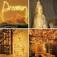 thumbnail image 3 of LINLIN Solar Waterfall Fairy Lights Waterproof Firefly Bunch Lights 8 Modes Hanging Waterfall Vine Branch String Lights for Christmas Party Outdoor Decorations, 3 of 7