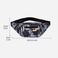thumbnail image 2 of Hwkond Sling Bag, Fashion Waist Bag Men's And Women's Casual Large Capacity Messenger Bag Men's Mobile Phone Waist Bag Clearance Sale, 2 of 2
