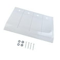 thumbnail image 3 of colaxi Window Awning PC Board Impact Resistant Front Door Canopy for Outside Garage 50cmx45cm, 3 of 8