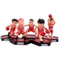 thumbnail image 1 of Figuras de acción del Anime SLAM DUNK Sakuragi Hanamichi, juguetes de colección en PVC de 11cm, Rukawa Kaede Akagi Takenori Mitsui Hisashi, 5 piezas Gong Bohan LED, 1 of 2