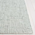 thumbnail image 4 of Safavieh Abstract Delia Distressed Wool Area Rug, Sage/Ivory, 6' x 9', 4 of 11