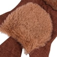 thumbnail image 3 of Transemion Polyester Stylish Pet Toy For Dogs Easy To Clean And Safe For Playtime Good Gift Plush Dog Toy tiger 1Set, 3 of 6