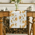 thumbnail image 3 of Chrysanthemum Simple Watercolor Table Runners Kitchen Table ration Washable Dining Table Runner Wedding Party rations, 3 of 7