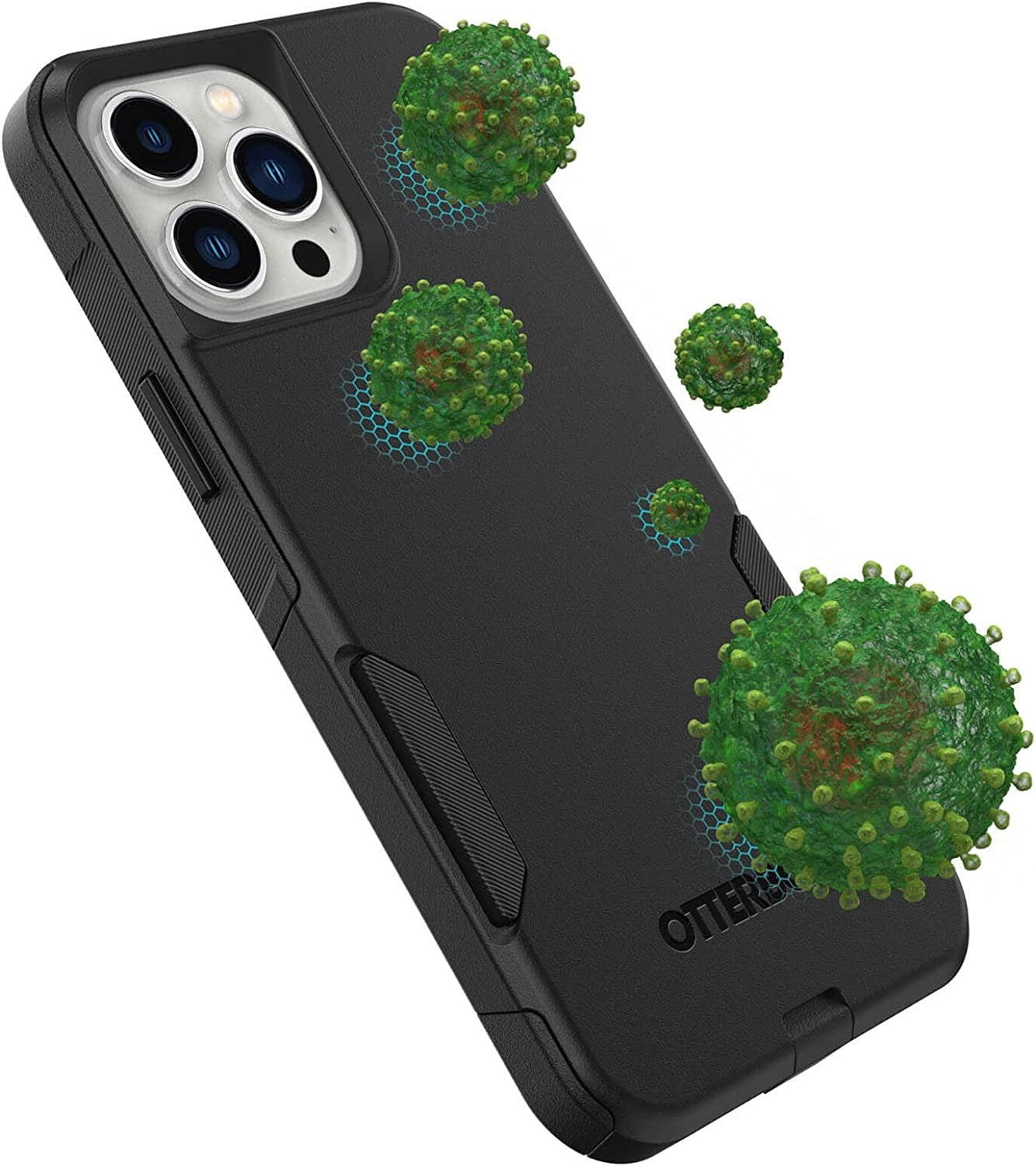 OtterBox Commuter Series Cell Phone Case for Apple iPhone 13 Pro Max, Rock Skip Way
