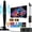Grey, variant on fatini TV Antenna Indoor, Antenna for Smart TV, HD Digital Antenna with Amplifier Signal Booster for Local Channels, Support 4K 1080p ,320 Miles Long Range Reception-18ft