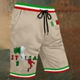 thumbnail image 3 of WILLBEST Pantalón Deportivo Corto para Hombre, Casual, para Uso Diario, Versátil y Elegante, para Relajarse y Salir, Ligero y Cómodo, Diseño de Estampado Moderno para Verano., 3 of 4