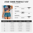 thumbnail image 5 of Sikiie Cute Colorful Owls And Trees Print Workout Shorts Women Scrunch Butt Gym Shorts Seamless High Waist Tummy Control Yoga Biker Athletic Shorts, 5 of 5
