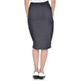thumbnail image 2 of Marilyn Monroe Professional Stretch Five Pocket Knitwaist Scrub Skirt, 2 of 3