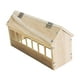 thumbnail image 1 of Comedero para palomas, bebedero para aves, accesorios para palomas, comedero sin residuos, comedero de madera para gallinas, loros, aves de corral., 1 of 9