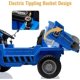 thumbnail image 4 of Yeshouse Los niños viajan en camión volquete,12v paseo en camión volquete para niños 4-8 años,4WD vehículo de construcción con Control remoto, 4 of 8