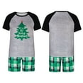 thumbnail image 2 of MASRIN Family Christmas Pjs Matching Sets Christmas Family Pajamas Matching Sets Xmas Holiday Sleepwear Jammies Long Sleeve PJs Short Sleeve Christmas Pjs, 2 of 5