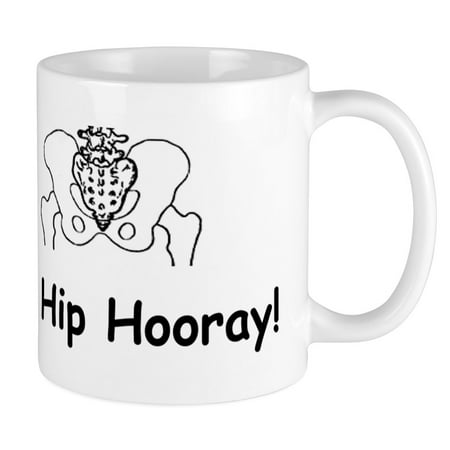 

CafePress - Hip Hip Hooray Mugs - Ceramic Coffee Tea Novelty Mug Cup 11 oz