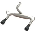 thumbnail image 2 of Fits 2018-2023 Jeep Wrangler JL SpeedFX Exhaust System Kit 50601 MaxFlow Xtreme Axle Back System; 304 Stainless Steel; With MaxFlow Xtreme Muffler; Single Exhaust With Dual Exit Rear, 2 of 4