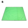 thumbnail image 4 of Sand Beach Manta Bolsillo Camping Mat de Camping Terreno al aire libre Mochilero multifuncional Escalada a prueba de humedad Sol Canopy Pad Tarp Green S Noticed OD011051-01, 4 of 7