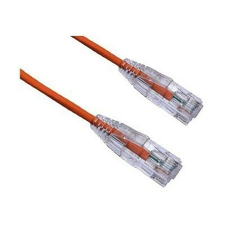 UPC: 0841280147081 | Axiom 6FT CAT6 BENDnFLEX Ultra-Thin Snagless Patch Cable 550mhz (Orange)