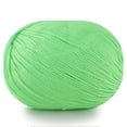 thumbnail image 1 of Suéter tejido para el hogar para mujer, hilo verde fluorescente de 50 g para tejer a crochet y a punto, 1 of 5