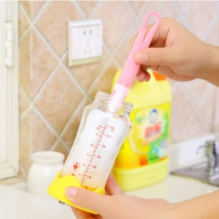 

Long Handle Cup Brush Baby Bottle Brush Cleaner Spout Cup Glass Jug Kitchen Cleaning Tool Decontamination Clean Brush 1pc