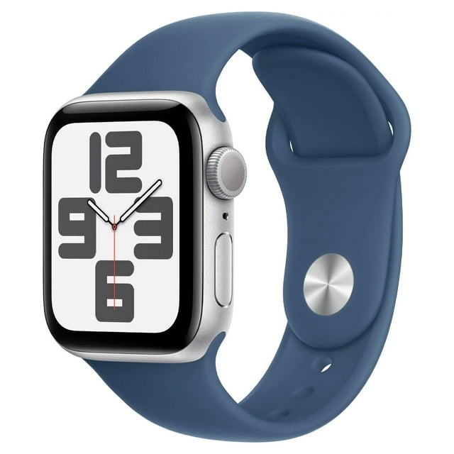 Reloj APPLE Watch SE 2da Gen 40mm Aluminio Silver S/M Deportivo Denim azul