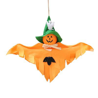 KABOER Halloween Hanging Ghost Decorations, Flying Grim Reaper and Skeleton Pirate Make People Jump