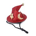 thumbnail image 2 of Travelwant Small Pet Halloween Costume Guinea Pig Wizard Hat with Scarf and Bow tie Sets Lizard Witch Head Accessories Hamster Cap for Hedgehog Chinchilla Ferret, 2 of 8