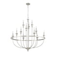 thumbnail image 5 of 28012-BN Millennium Lighting Emery - 12 Light Chandelier-40.2 Inch Tall and 40.2 Inch Wide-Brushed Nickel Finish, 5 of 7