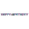 Unique Industries Assorted Colors Birthday Party Banner, 78" x 5.75"