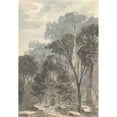 thumbnail image 2 of Anne Rushout 18x24 Black Ornate Framed Double Matted Museum Art Print Titled: Church at Birkenhead (1824 to 1832), 2 of 5
