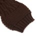 thumbnail image 2 of Women Knitted Acrylic Long Fingerless Thumbhole Warm Winter Fall Arm Gloves Coffee, 2 of 8