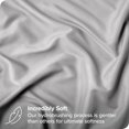 thumbnail image 2 of Bare Home Pillow Sham Set - Premium 1800 Collection - Double Brushed - Euro, Light Gray, 2 of 7