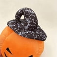 thumbnail image 4 of Btomtd Pumpkin Throw Pillows for Halloween, 8 Inch Decorative Cushion Ornament, Soft Plush Home Couch Pillows for Fall Holiday, Black, 4 of 8