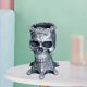 thumbnail image 3 of Cráneo resina cráneo cabeza Halloween Bowl ornamento decoración para hogar del de Halloween, funciones de CUTICAT  Maceta de mesa con calavera, 3 of 8