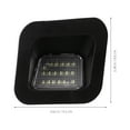 thumbnail image 5 of HEMOTON Black License Plate Lights with High Brightness LED for Car Use Made of PC 1 Pair, 5 of 8