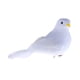thumbnail image 1 of Pájaros artesanales Likrtyny palomas de espuma de plumas blancas 3D, 1 of 8
