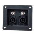 thumbnail image 6 of Raindrops 1Pack Black Plastic Wiring Board for Car Audio Terminals Suitable for Loudspeaker Connection, 6 of 8