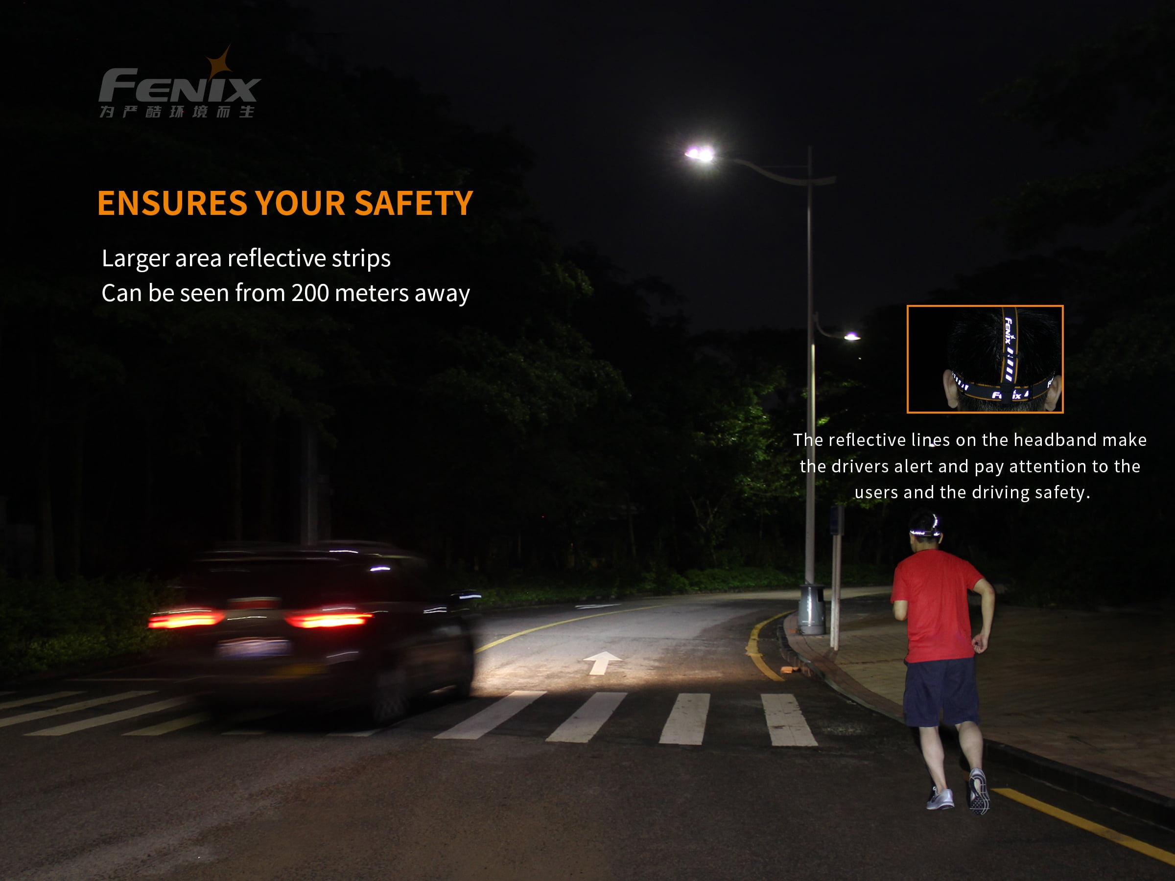 Fenix HM65R 1400 Lumen Spot and Flood light USB-C Rechargeable Headlamp with Rechargeable Battery & Organizer