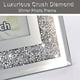 thumbnail image 2 of Marco de fotos ALLARTONLY Crush Diamond Mirror plateado de 4 x 6 pulgadas, 2 of 7