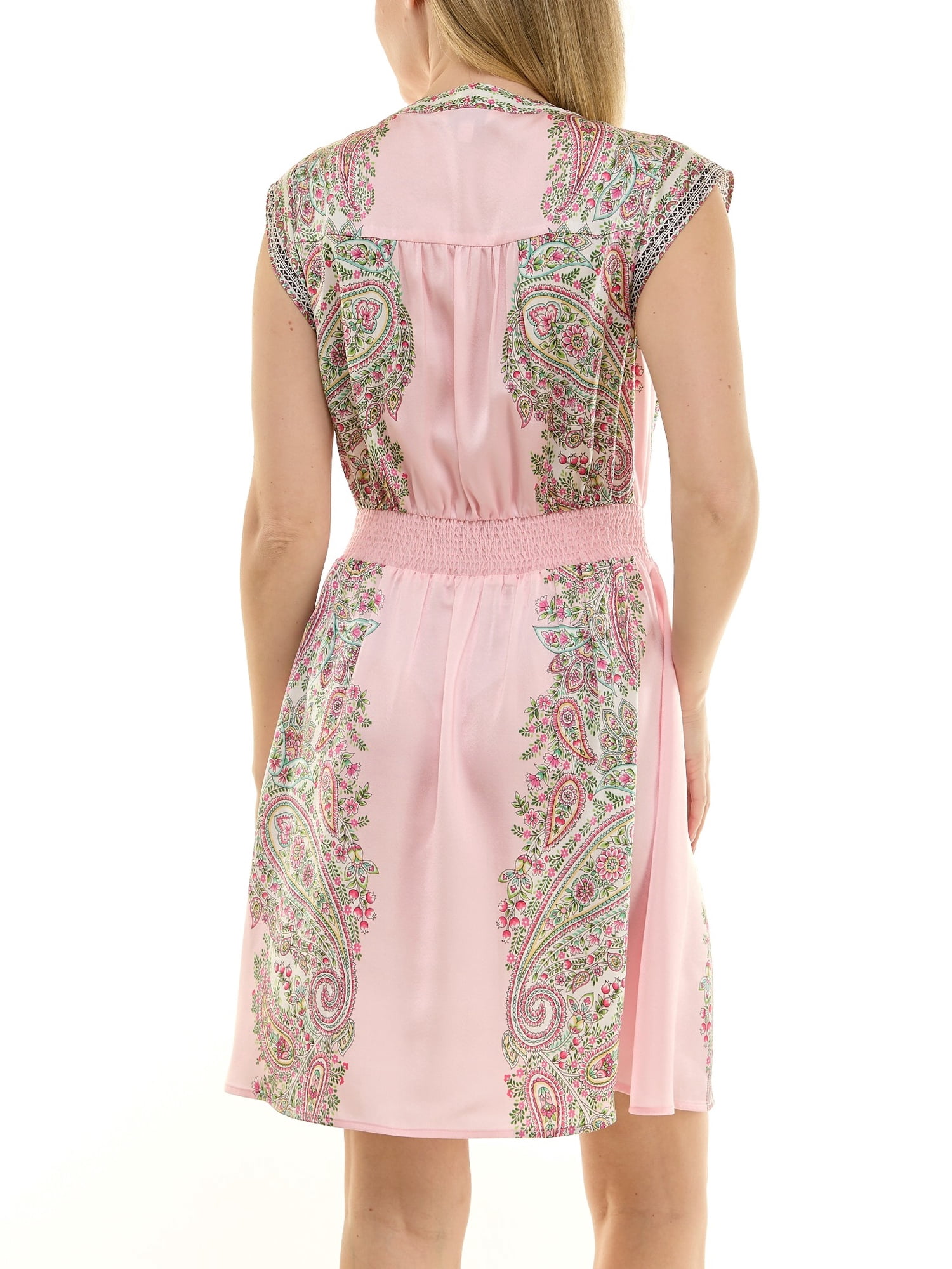 Nanette Lepore Sleeveless Mirror Print Mini Dress