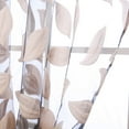 thumbnail image 1 of Curtain 2pcs Leaf Tulle Door Window Curtain Drape Panel Sheer Scarf Valances, 1 of 8