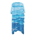 thumbnail image 2 of HELLHERO Starry Ocean Wave Kimono Cover Up - Lightweight Breathable Beachwear for Women | Perfect for Tropical Vacation, Poolside & Beach Party, 2 of 6