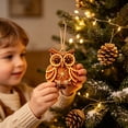 thumbnail image 5 of Dried Orange Slice Christmas Ornament Animal Shaped Natural Hanging Tree Decor Design A, 5 of 7