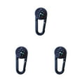 thumbnail image 3 of Youkk Multifunctional Hiking Carabiner Lightweight For Outdoor Adventures Durable And Functional Aluminum black 3Set, 3 of 6
