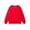 Red, variant on Men's Crewneck Sweatshirts Solid Athletic Workout Sweat Shirt Casual Loose fit Long Sleeve Pullover Tops for Men