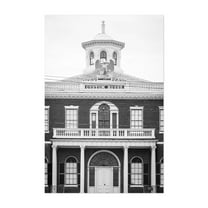 The Custom House B&W - Salem Massachusetts Photography Unframed Wall Art Print 8 x 12 inches