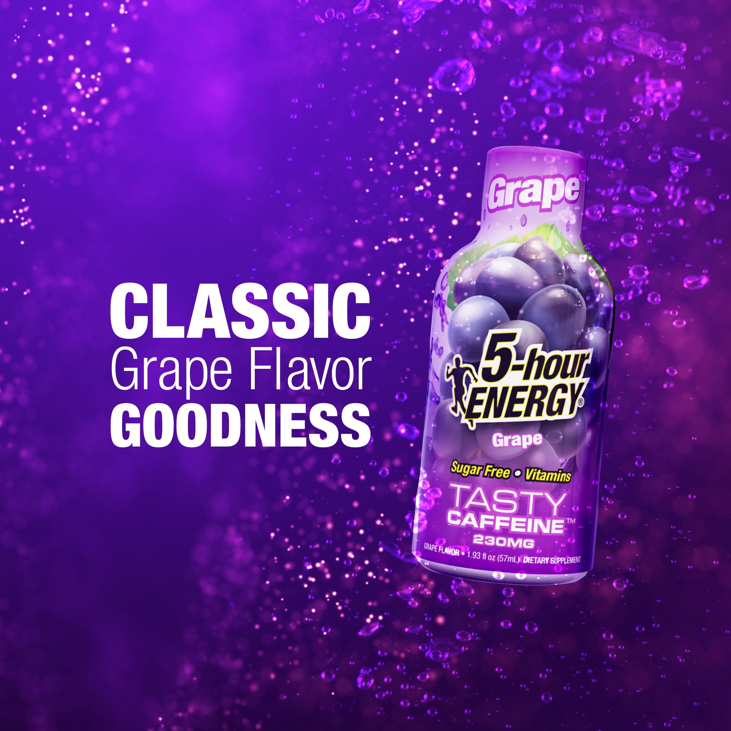 (3 pack) 5-hour ENERGY Shot, Extra Strength, Grape