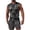 Black, variant on Tank Tops Men Summer Casual Sleeveless Camo Tees Loose Comfortable Running Muscle Workout Beach Breathable Vests Black L